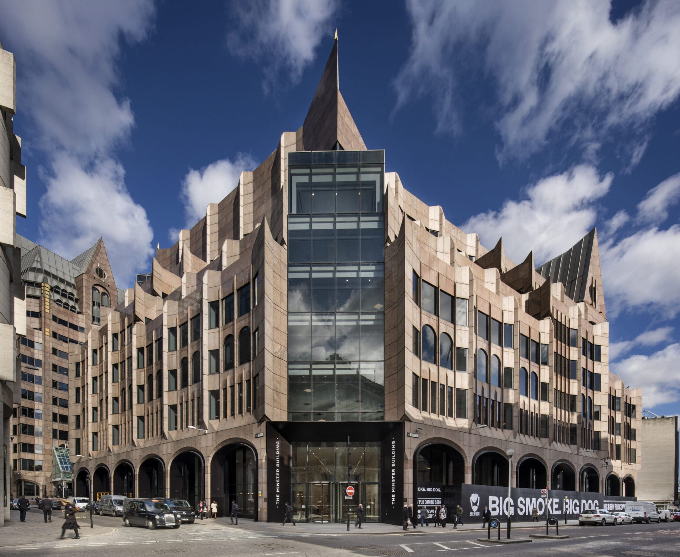 Outside of building
