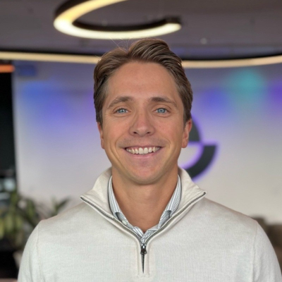 man smiling
